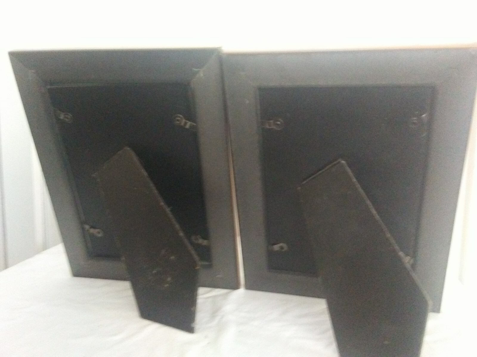 Pinnacle picture frames 2 matching frame lot 2004 good condition 5x7 (G)