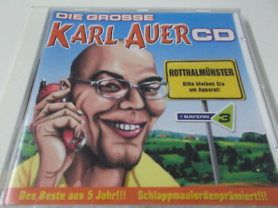 43367 - DIE GROSSE KARL AUER CD - 2002 GANSER & HANKE SPOKEN WORD COMEDY ALBUM