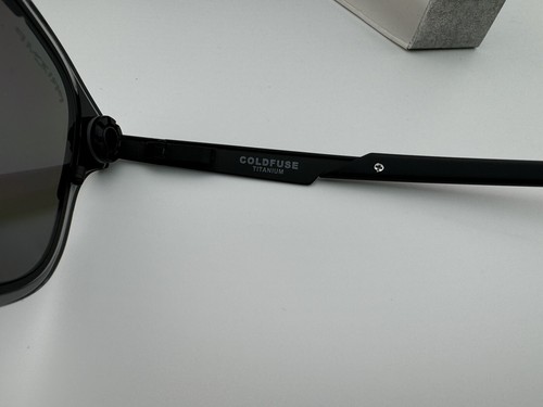 Pre-owned Oakley Coldfuse Matte Black With Prizm Jade Polarized Sunglasses Oo6042-08
