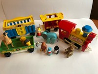 fisher price circus train 1973