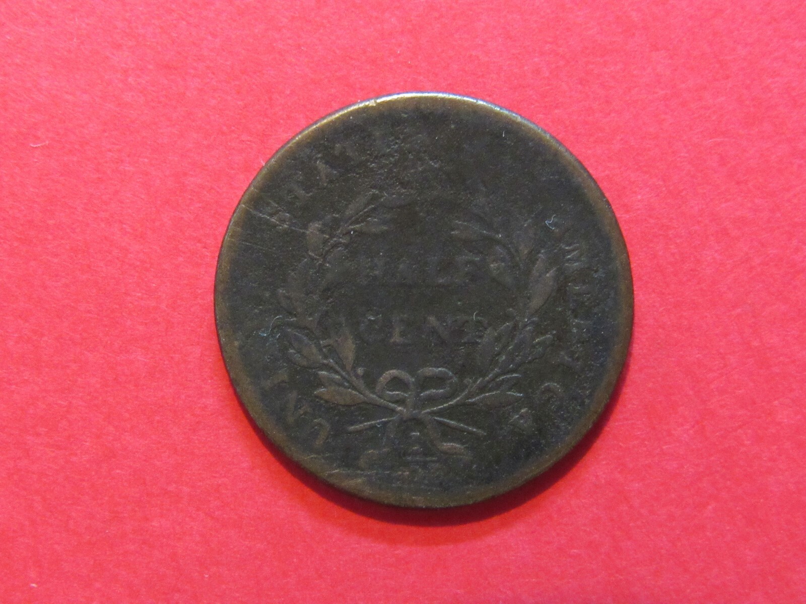 1800  HALF CENT  HARD TO FIND