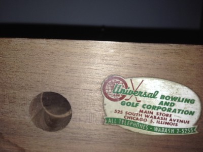 Vintage ?? Ladies  Bowling Trophy 1959 -1960  ~7