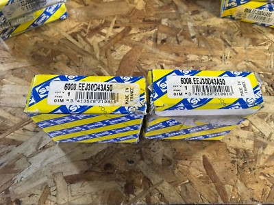 Lot of 2-SNR-Bearings #6008.EE, 30 day warranty, free shipping lower 48!