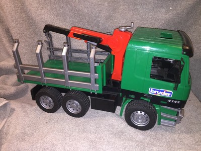 bruder toy logging truck