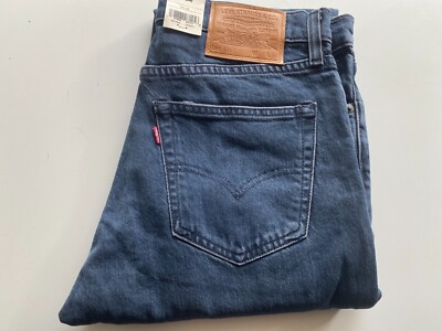 LEVI'S LEVI 511 SLIM FIT FLEX STRETCH BRUSHED BLUE DENIM JEANS 33W 34L NEW