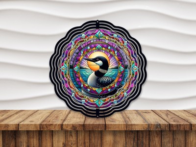 8''  Loon Wind Spinner