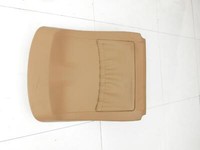 BMW E60 530d LCI 07-10 Lim Blende Innen Rückenblende Rückwandverkleidung für Sitz Links Vorne Leder Naturbraun BMW... Vorschau 4