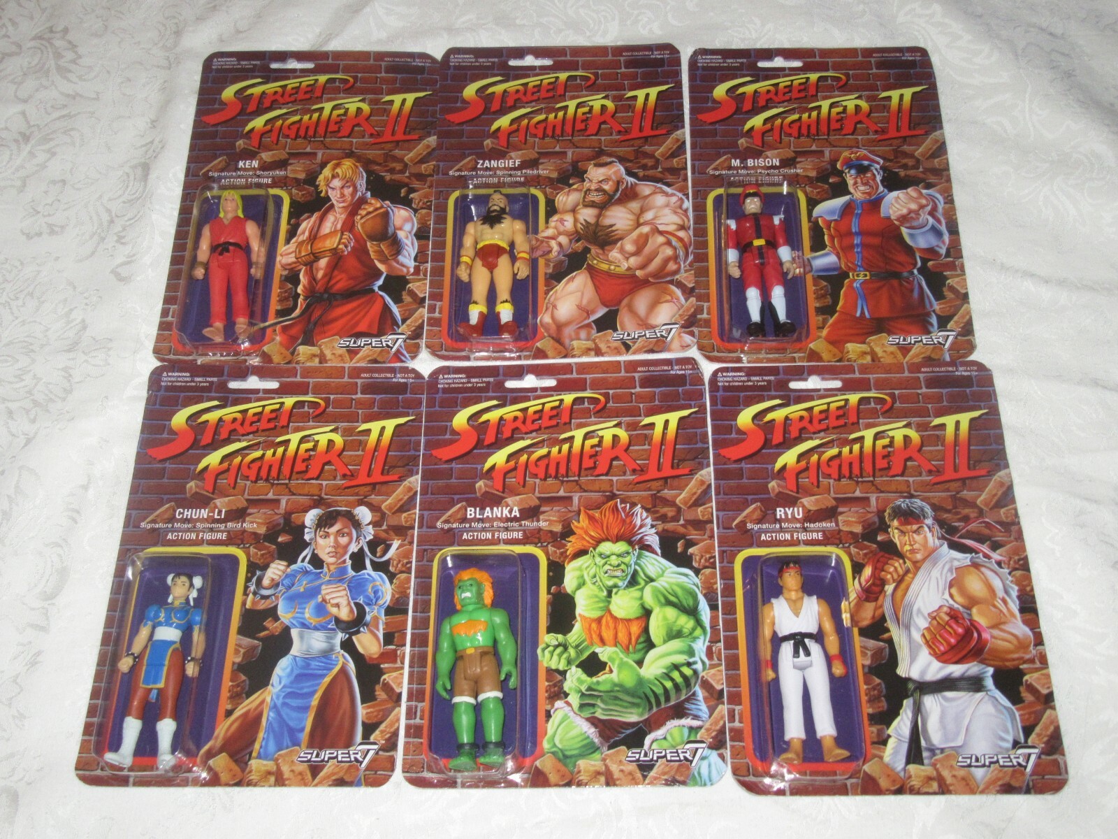 SUPER7 リアクション ストリートファイター フィギュア RYU KEN Amazon.co.jp: ケン・ストリートファイターII リアクション