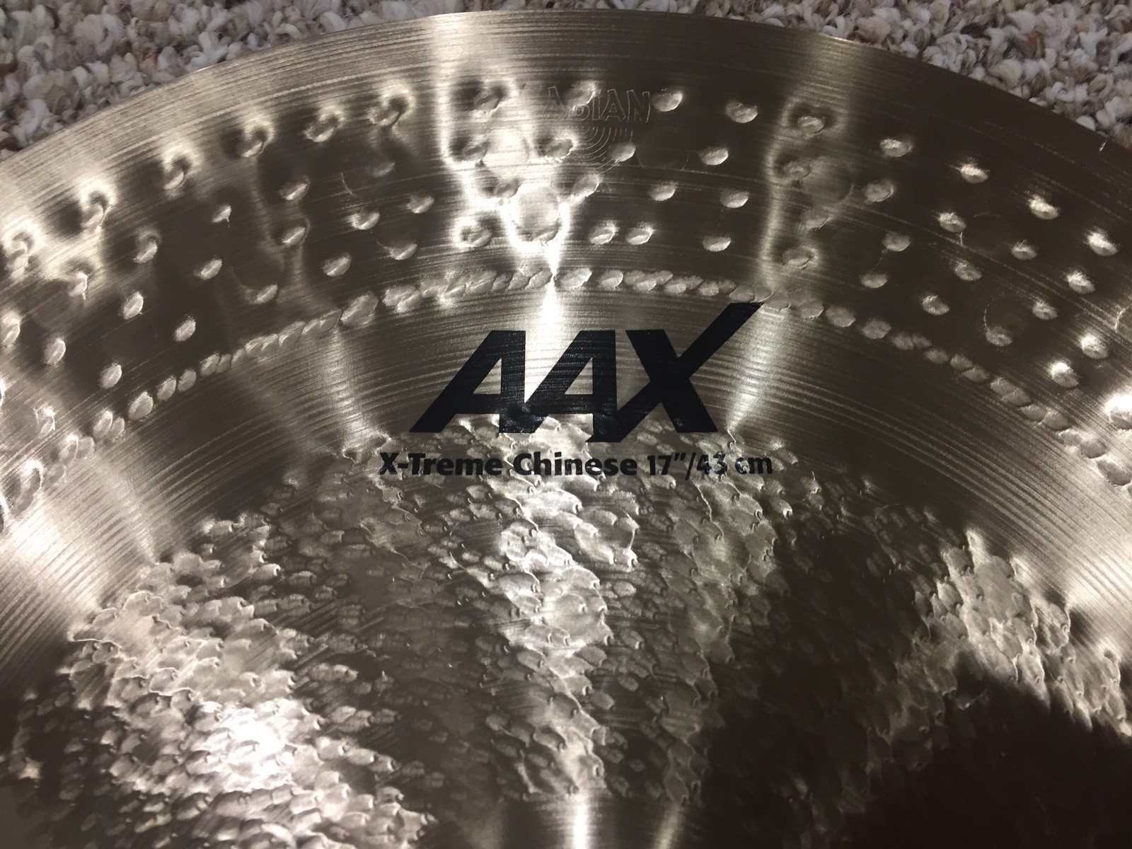 China & Effect Sabian 21786XB 17-Inch AAX X-Treme Chinese Cymbal Brilliant