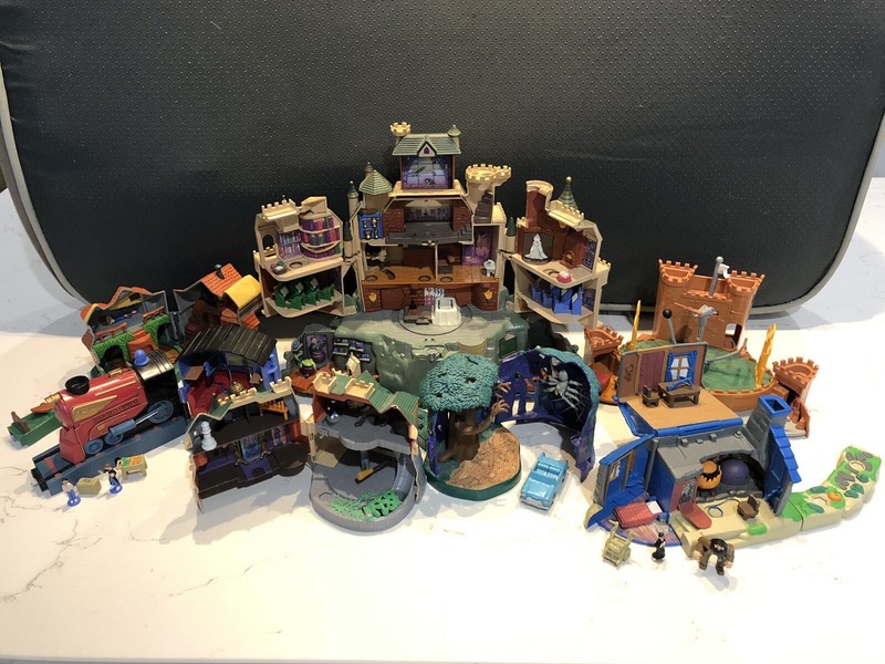 polly pocket harry potter playsets
