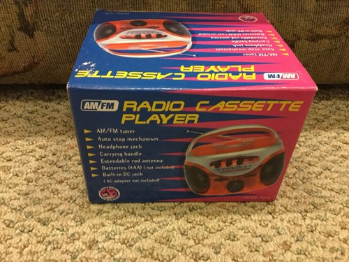 AM/FM Radio Cassette Player Elecro Brand