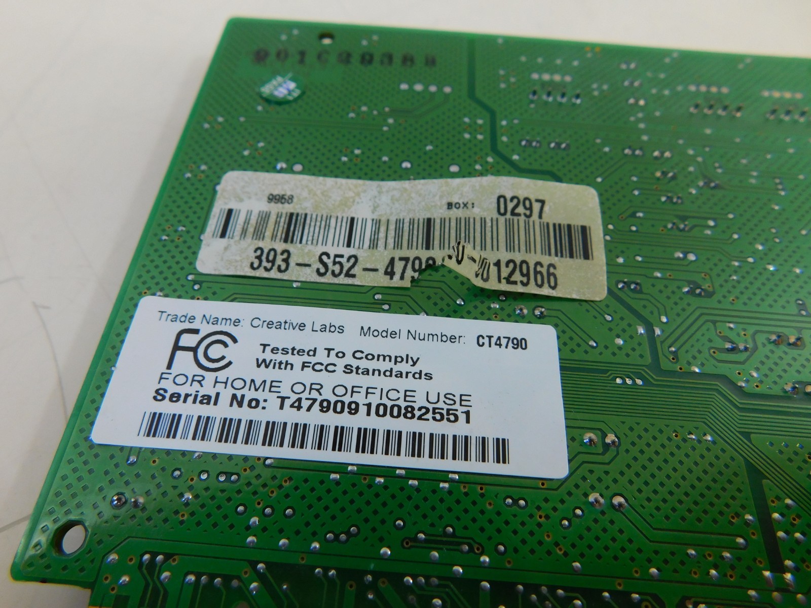 Creative Sound Blaster PCI 512 Sound Card - CT4790