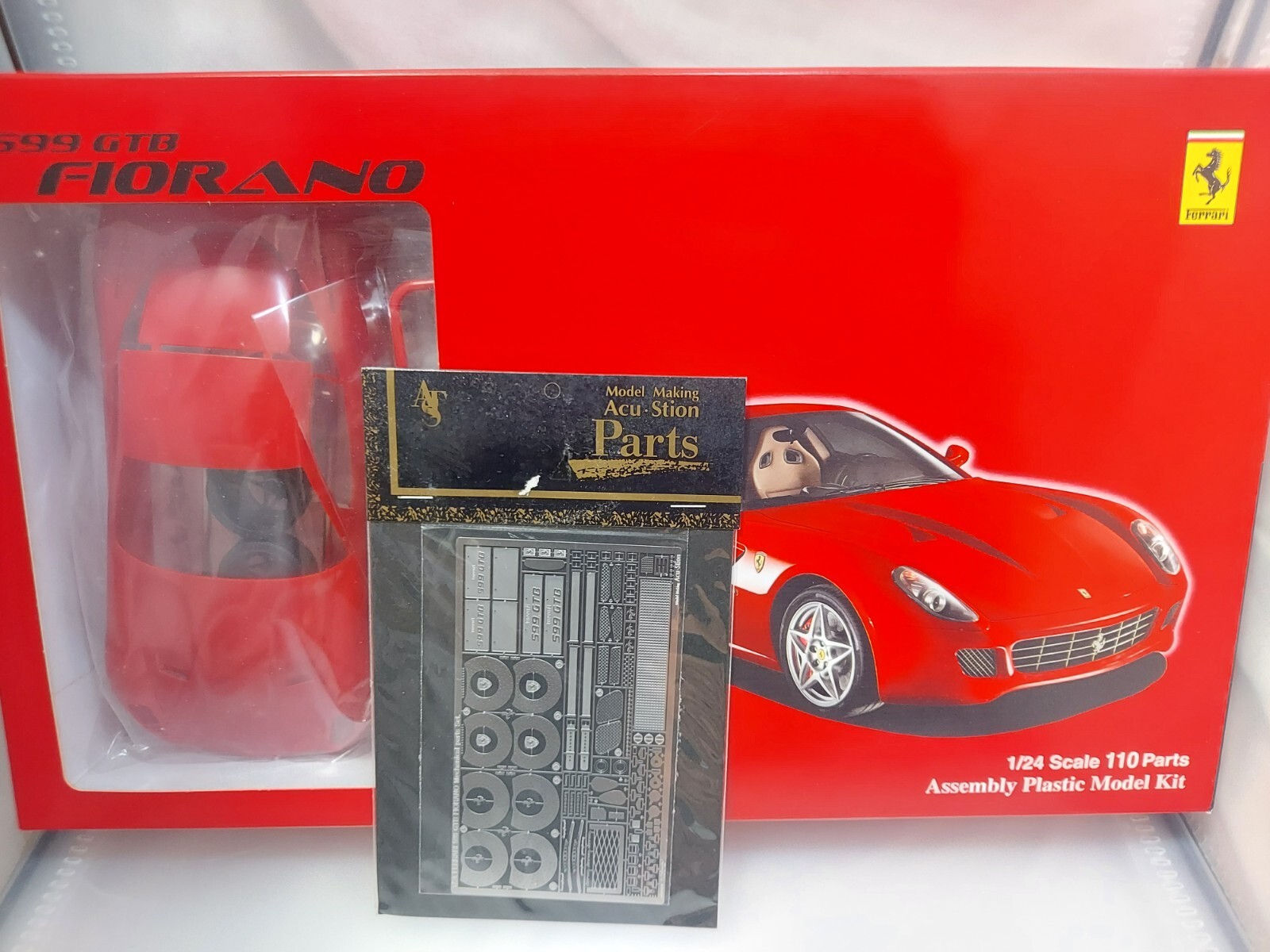 Fujimi 1/24 FERRARI 599 GTB FIORANO Etching parts included