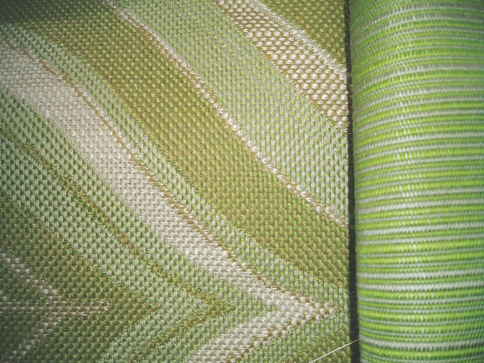 2-Piece Coordinated Upholstery Fabric Remnant, Floral 1 1/2 Yd x 43