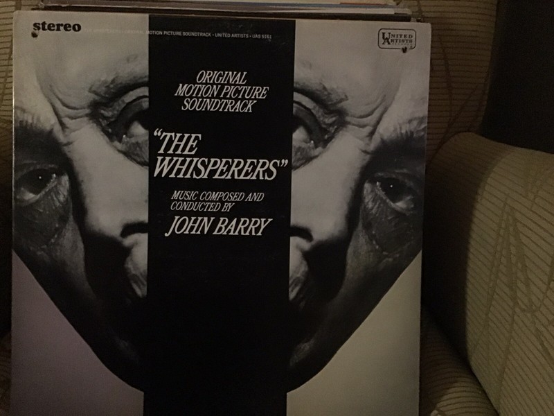 The Whisperers Original Motion Bande Sonore Lp Ua StÃ©RÃ©O John Barry Lp