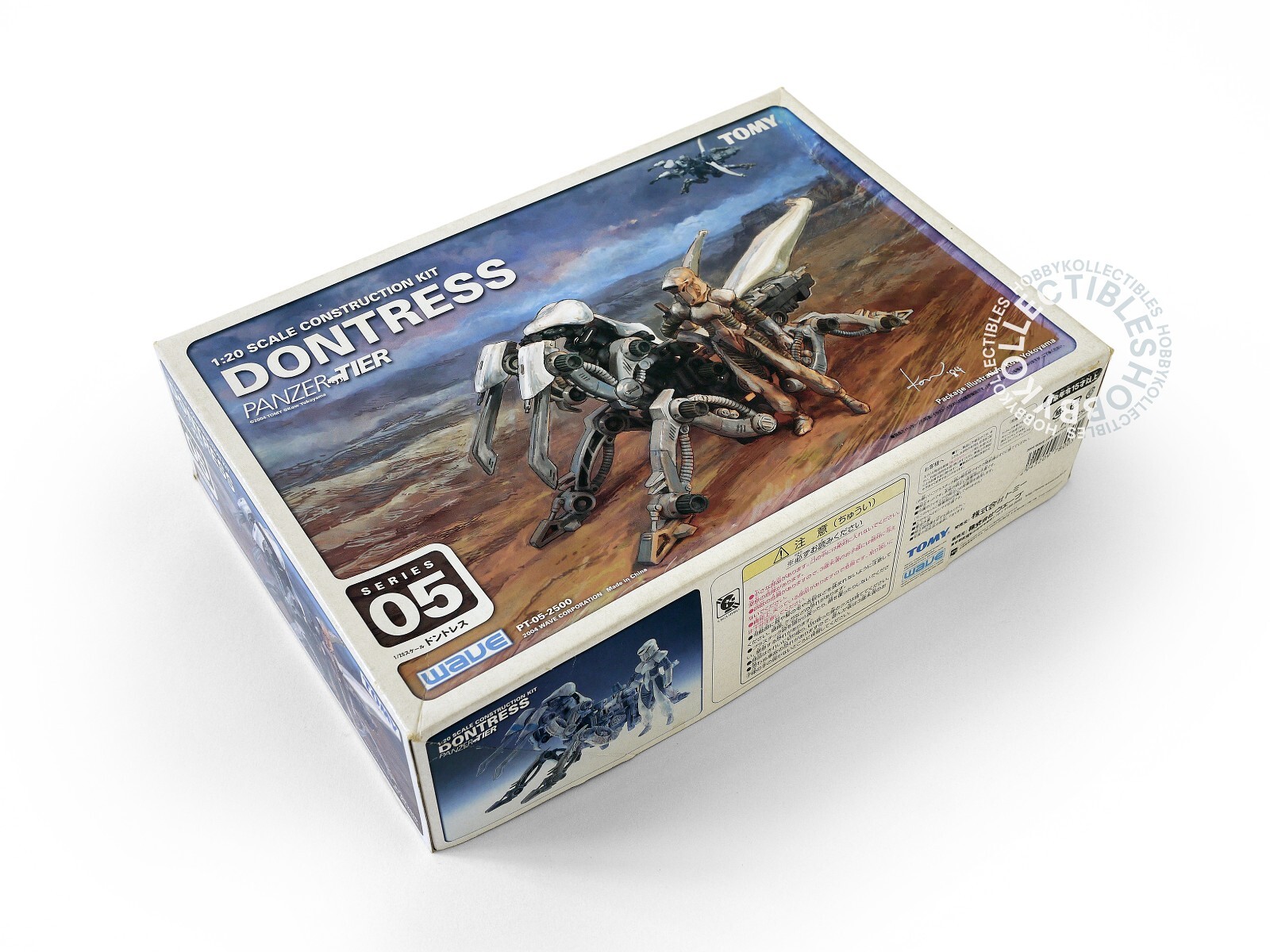 TOMY ゾイド1:20スケール DEATHPION デスピオン　FULL ARMOR TYPE　箱有り 未組立美品 未使用 WAVE 1⁄20 デスピオン 装甲強化型 DEATHPION パンツァー