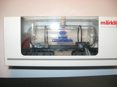 MÄRKLIN HO GLASKESSELWAGON WODKA GORBATSCHOW