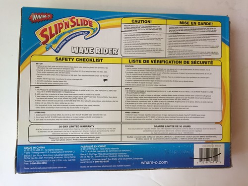 Wham-O Slip'n Slide Wave Rider Hydroplane with Boogie