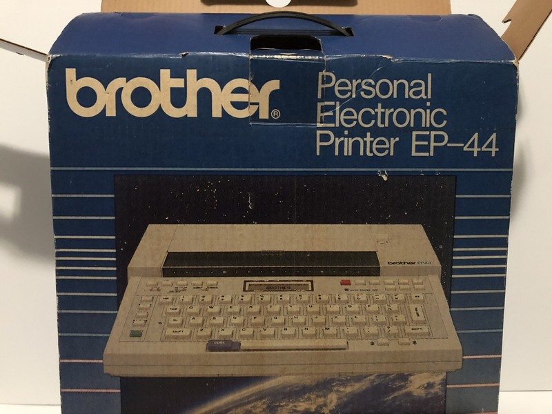 1984 Brother EP-44 on the Typewriter Database