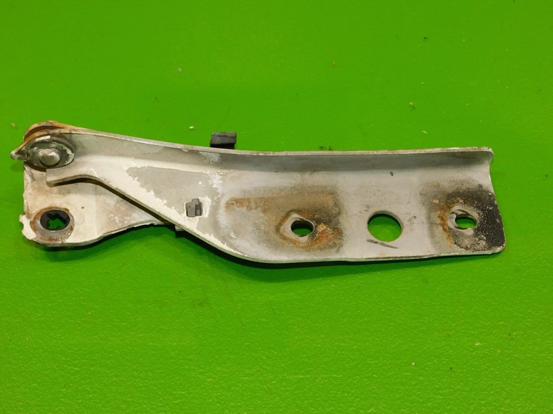 90-93 Integra OEM driver left hood hinge hanger mount white