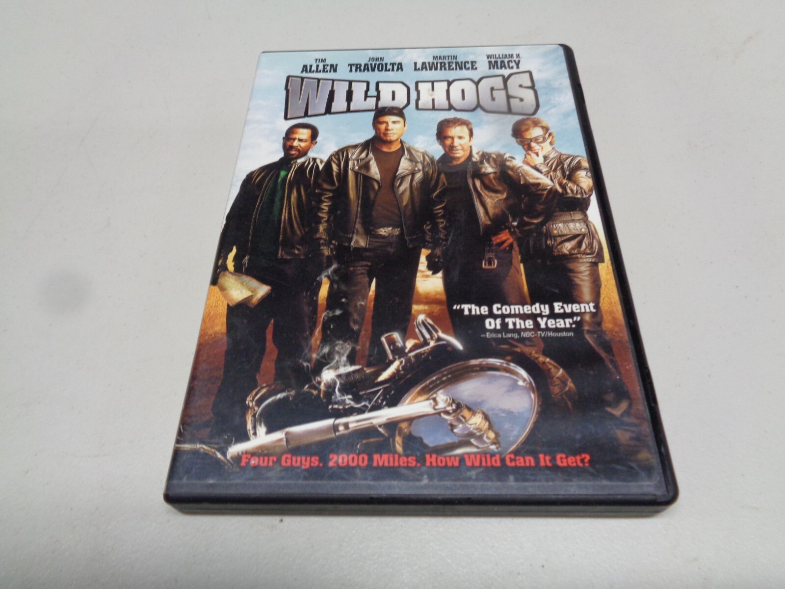 WILD HOGS DVD MOVIE STARING TIM ALLEN JOHN TRAVOLTA MARTIN
