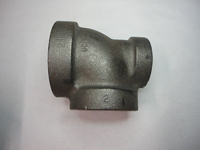 New, Free Ship, Cast Iron Reducing Tee, 2-1/2 In. x 1 In. x 2 In.