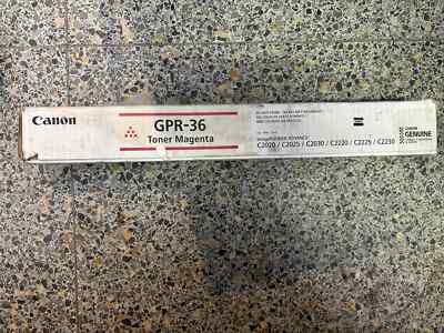 Canon GPR36 (3784B003AA) Magenta Toner Cartridge sealed box.