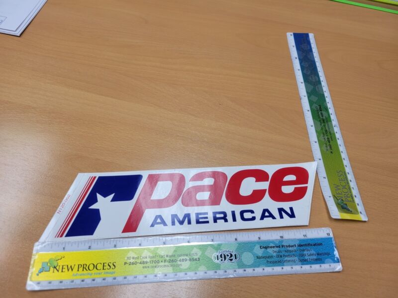 Pace Trailer - Pace American Logo - Part #670011(from OEM supplier)(175214624664