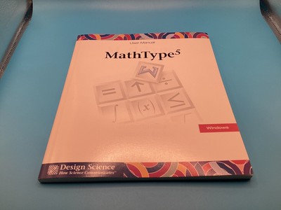 Mathtype 5 User Manual Windows Design Science