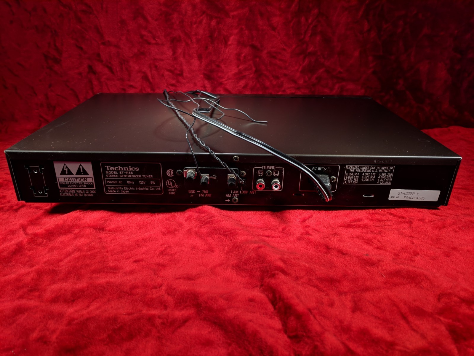 Technics ST-K55 FM/AM Stereo Digital Tuner TESTED!