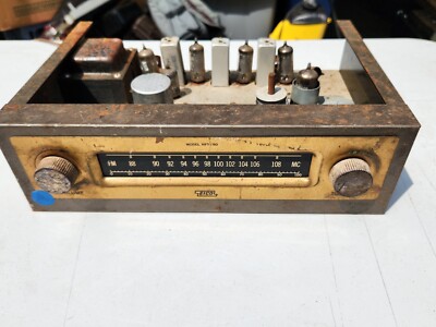 Eico HFT-90 Vacuum Tube FM Tuner As Is