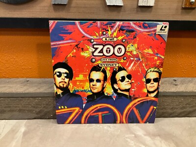 Music Laserdisc U2 - Zoo TV Live From Sydney Football Stadium November 1993 M3