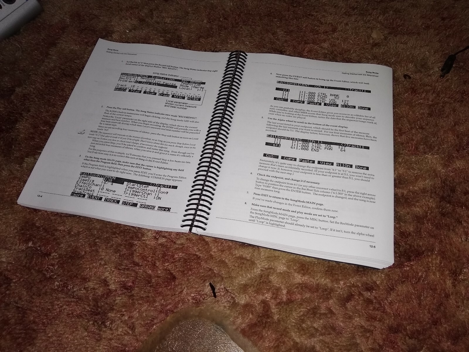 Kurzweil K2500  Performance guide  Manual