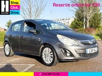 2011 Vauxhall Corsa 1.2 16V Excite Hatchback 5dr Petrol Manual Euro 5 (A/C) (85 