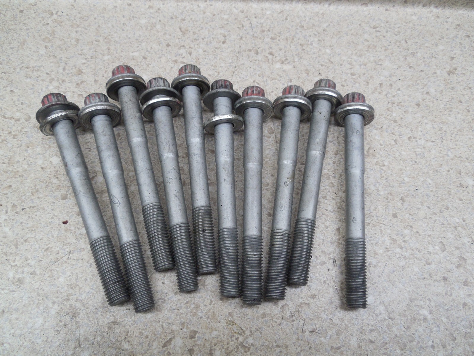 ユーティリティベスト 08-13 Kawasaki Ninja ZX-6R ZX600P ENGINE CYLINDER HEAD BOLTS