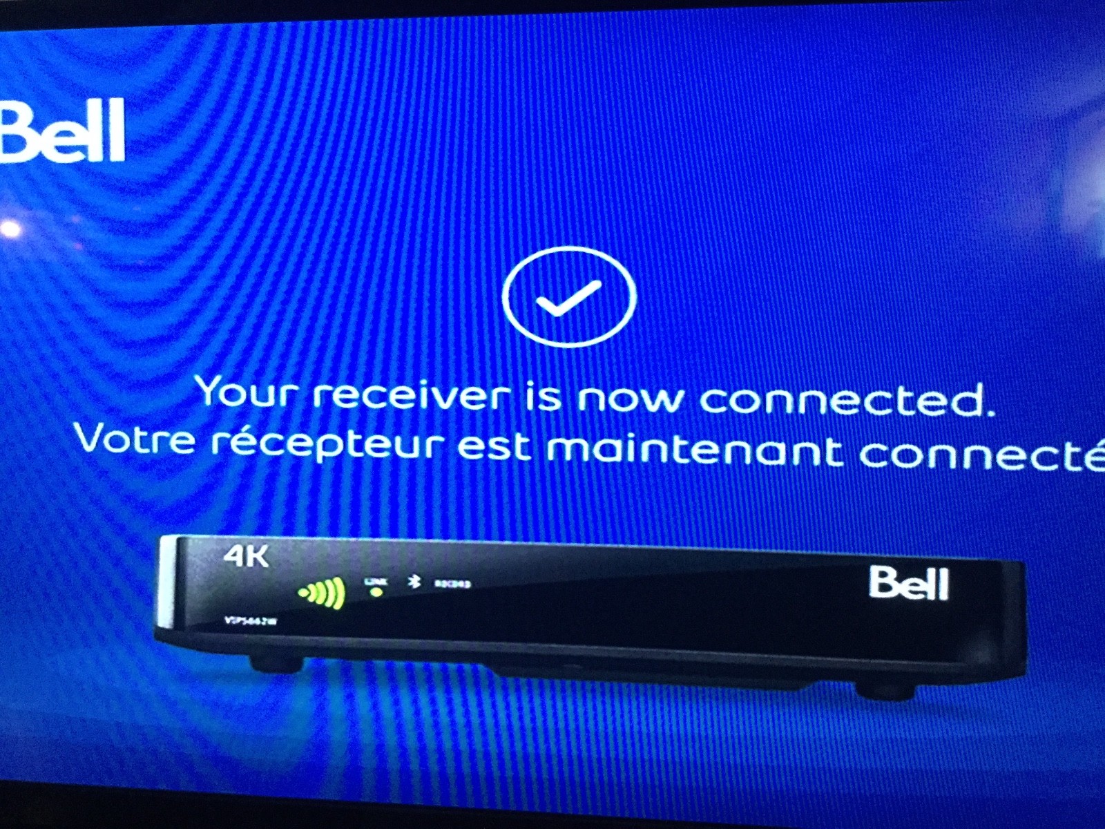 BELL 4K DVR 1TB SET TOP BOX CABLE RECEIVER