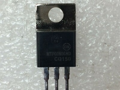 MTP60N06HD ON SEMI MTP60N06 Trans MOSFET N-CH 60V 60A 3-Pin TO-220AB 10 PIECES