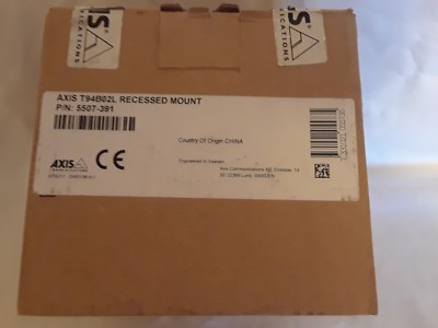 Axis T94B02L recessed Mount P/N: 5507-391