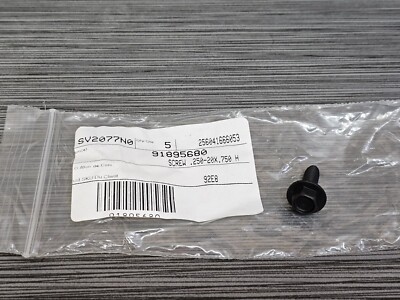 DeWalt OEM Part 91895680 Screw . 250-20x. 750 for Compressors READ FOR MODELS