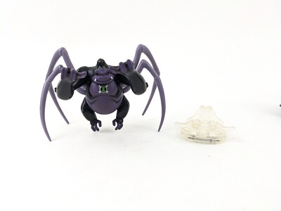 2010 Ben 10 Spider monkey Ultimate Alien 4'' Figure Bandai W/ Ultimatrix Crystal