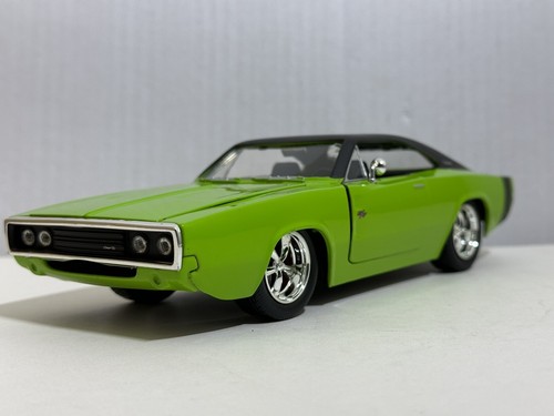 JADA BTM 1970 DODGE CHARGER R/T MOPAR GREEN 1:24 DIECAST MODEL CAR