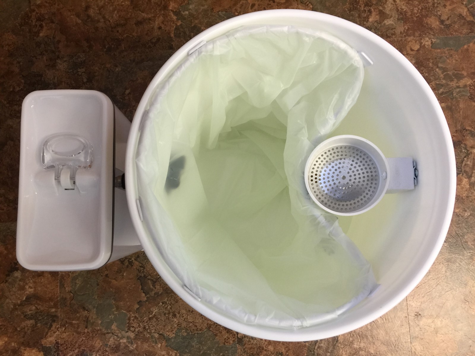 SmartJon Composting Toilet Ventless Airstream Camper Conversion Van Off