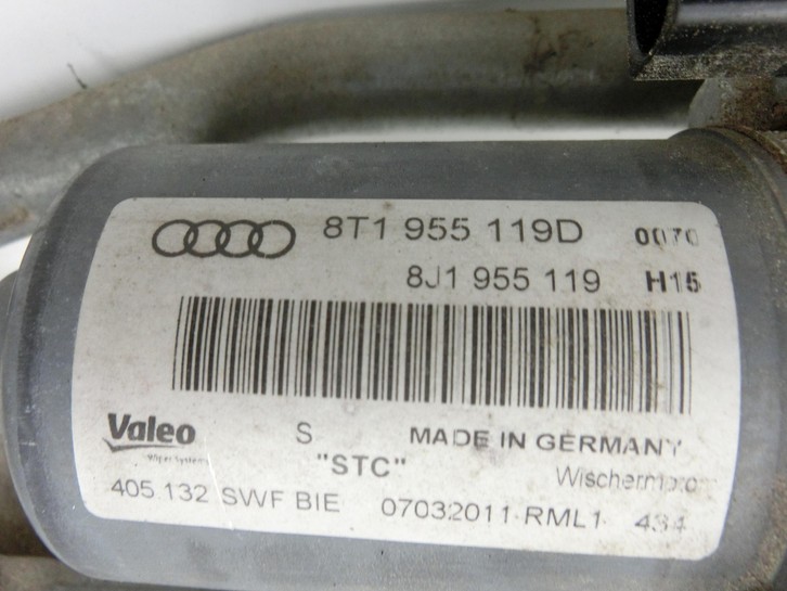 Audi Audi A5 8T 09-11 Wischermotor m. Wischergestänge Vorne Audi Audi A5 8T 09-11 20.04.2011 8T1955023E 8T1955119D... Vorschau 3