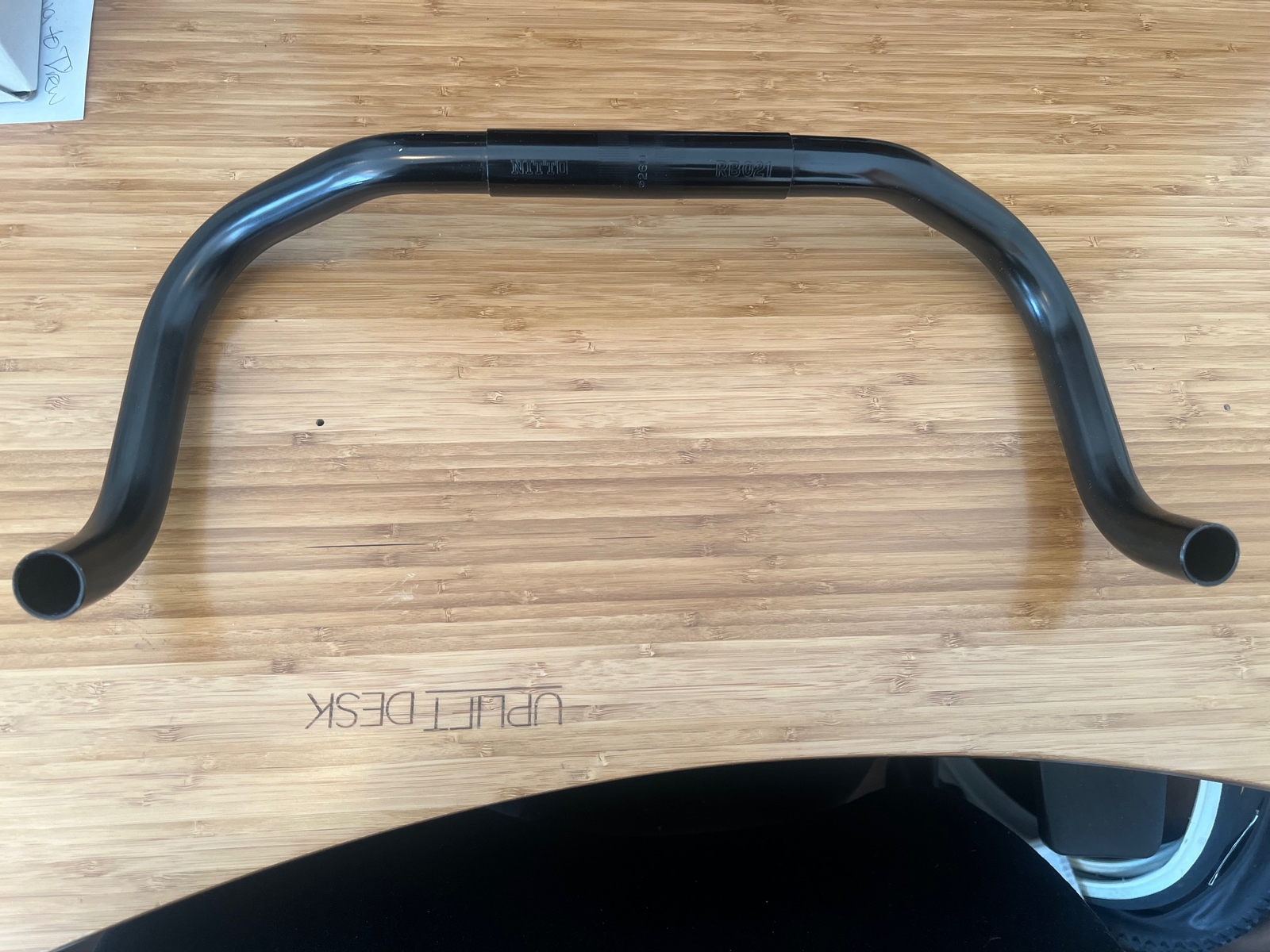 NITTO RB021ハンドル ADEPTエンドキャップ付き28.6 NITTO RB021ハンドル ADEPTエンドキャップ付き28.6 - メルカリ