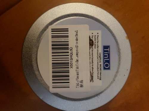 TINLO FLEA AND TICK COLLAR DOG AND CATS  8 MONTH PROTECTION