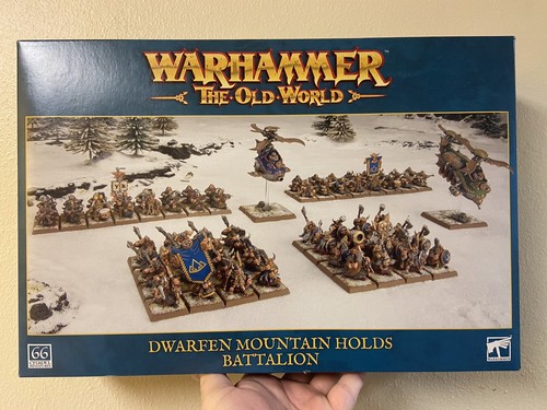 Warhammer The Old World: Dwarfen Mountain предлагает множество вариантов - Создайте свою армию!