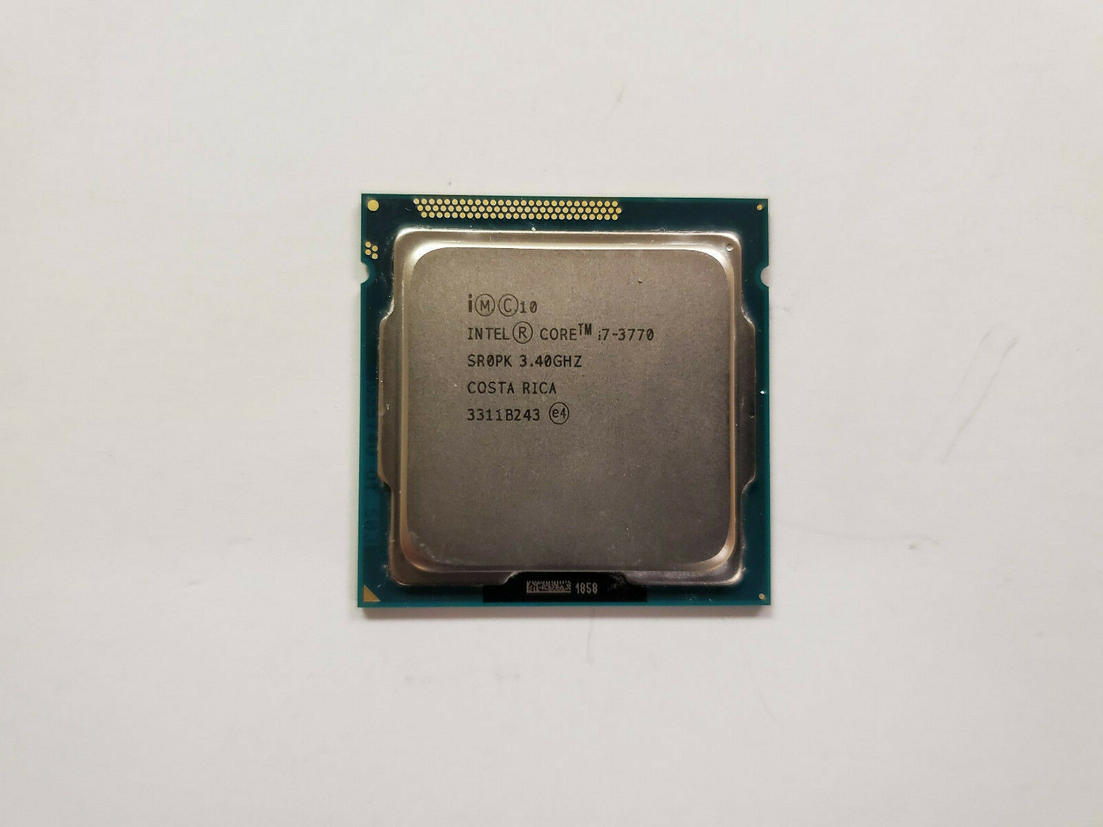 Intel core i7 3770 cpu 3.40 ghz