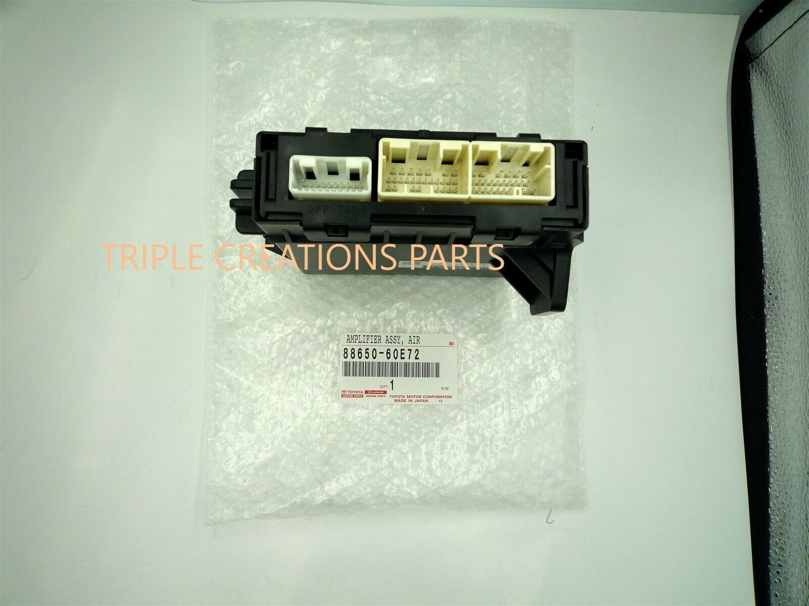 88650-60E72 GENUINE OEM TOYOTA AMPLIFIER ASSY, AIR
