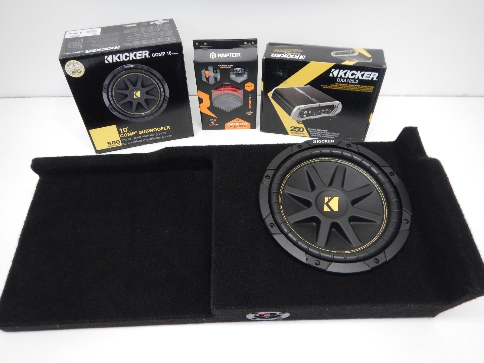 2007 to 2013 Chevy Silverado Extended cab Subwoofer Box enclosure Ext