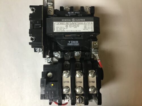 General Electric GE CR308B1821AAE5AA Size 0 Motor Starter With 120 Volt Coil